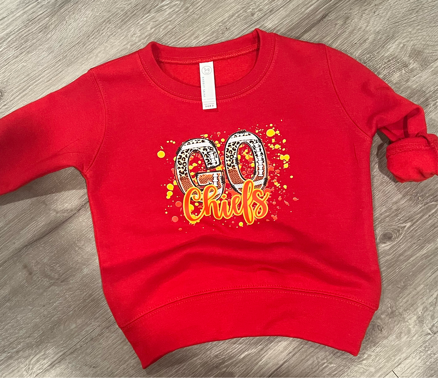 Go chiefs Kids Pullover